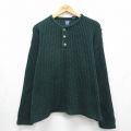 ギャップ 90s 長袖セーター グリーン XL | 古着