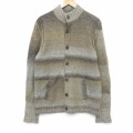 M★古着 ラッキーブランド 長袖 ニット カーディガン メンズ 濃ベージュ他 26jan30