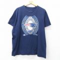 NFL ニューイングランドペイトリオッツ 半袖Tシャツ アメフト ネイビー XL | 古着