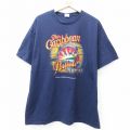 Caribbiean 半袖Tシャツ ネイビー XL | 古着
