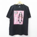 半袖Tシャツ 禰豆子プリント ブラック XL | 古着