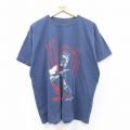 半袖Tシャツ 騎士 ネイビー XL | 古着