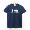 半袖Tシャツ I AM AVID ネイビー M | 古着