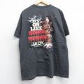 XL★古着 半袖 Tシャツ メンズ ダックダイナスティ サイロバートソン クルーネック 濃グレー 霜降り 25aug30 中古