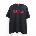 XL★古着 プロクラブ 半袖 Tシャツ メンズ Battletested コットン クルーネック 黒 26apr14