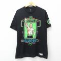 ワールドプロレスリング 半袖Tシャツ ジョンシナ ブラック L | 古着