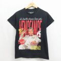 S★古着 リップルジャンクション 半袖 Tシャツ メンズ 映画 スカーフェイス コットン クルーネック ブラック【spe】 26may27