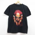 NBA シカゴブルズ デニスロッドマン 半袖Tシャツ ブラック メンズL相当 | 古着