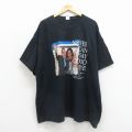 半袖Tシャツ オバマ大統領プリント ブラック メンズXL相当 | 古着