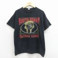 半袖Tシャツ ダチョウ ブラック メンズL相当 | 古着