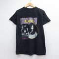 M★古着 半袖 Tシャツ メンズ アニメ ナルト疾風伝 大蛇丸 コットン クルーネック ブラック 26jun25