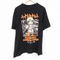 半袖Tシャツ NARUTO ブラック XL | 古着