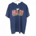 半袖Tシャツ バスケットボール ネイビー XL | 古着