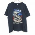 フルーツオブザルーム 半袖Tシャツ ヘビ ネイビー XL | 古着