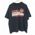 NFL シンシナティベンガルズ 半袖Tシャツ アメフト ブラック XL | 古着