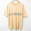 半袖Tシャツ カクテル イエロー XL | 古着