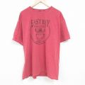 イーストベイ 半袖Tシャツ バーガンディ XL | 古着