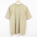 HABAND 半袖Tシャツ 胸ポケット グリーン XL | 古着