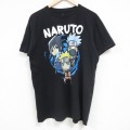 半袖Tシャツ NARUTO ブラック L | 古着