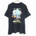 半袖Tシャツ アニメ ブラック XL | 古着