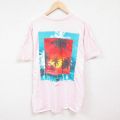 半袖Tシャツ ヤシの木 ピンク XL | 古着