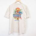 ココアビーチ 半袖Tシャツ オウム ベージュ XL | 古着