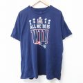 ヘインズ 半袖Tシャツ NFL ニューイングランドペイトリオッツ ネイビー XL | 古着