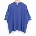 ラッセル 半袖Tシャツ ネイビー XL | 古着