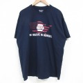 NAPA 半袖Tシャツ ネイビー XL | 古着
