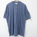 半袖Tシャツ ネイビーストライプ XL | 古着