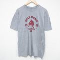 半袖Tシャツ STAY HOME グレー XL | 古着