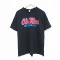 ベースボール 半袖Tシャツ ブラック XL | 古着