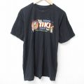 リックアンドモーティ 半袖Tシャツ ブラック XL | 古着