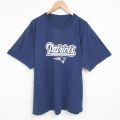 NFL ニューヨークジャイアンツ 半袖Tシャツ アメフト ネイビー XL | 古着