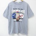 半袖Tシャツ フットボール グレー XL | 古着