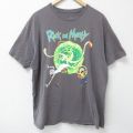 半袖Tシャツ リックアンドモーティ グレー XL | 古着