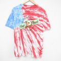 半袖Tシャツ ヨギベア レッドタイダイ XL | 古着