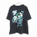 半袖Tシャツ 僕のヒーローアカデミア ブラック XL | 古着