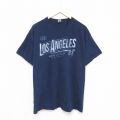 半袖Tシャツ ロサンゼルス ネイビー XL | 古着