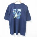 プライム 半袖Tシャツ ネイビー XL | 古着
