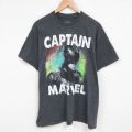 半袖Tシャツ キャプテンマーベル グレー XL | 古着
