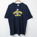 半袖Tシャツ ノートルダム ネイビー XL | 古着