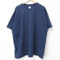 ラッセル 半袖Tシャツ ネイビー XL | 古着