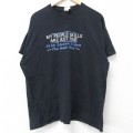 半袖Tシャツ メッセージ ブラック L | 古着