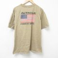 ALTAMA 半袖Tシャツ ベージュ XL | 古着