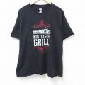 ヘインズ 半袖Tシャツ GRILL ブラック XL | 古着