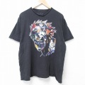 半袖Tシャツ うずまきナルト ブラック XL | 古着