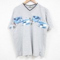HABAND 半袖Tシャツ ルアー グレー XL | 古着