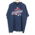 NFL ニューイングランドペイトリオッツ 半袖Tシャツ アメフト ネイビー XL | 古着
