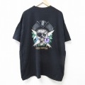 スカルパイレーツ 半袖Tシャツ ブラック XL | 古着